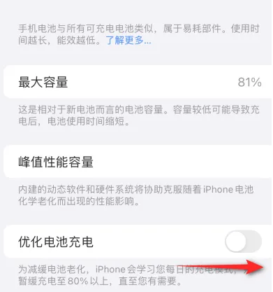 海港苹果15维修分享iPhone15充电到80%就充不进电了怎么办 